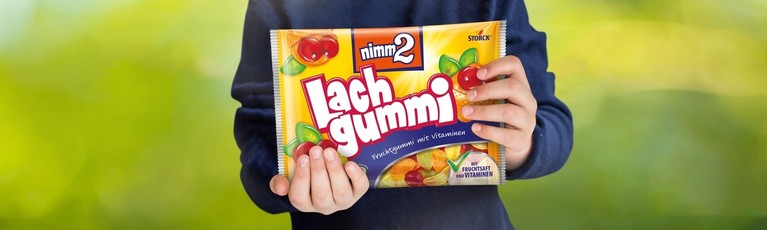 Vielfältiges nimm2 Lachgummi